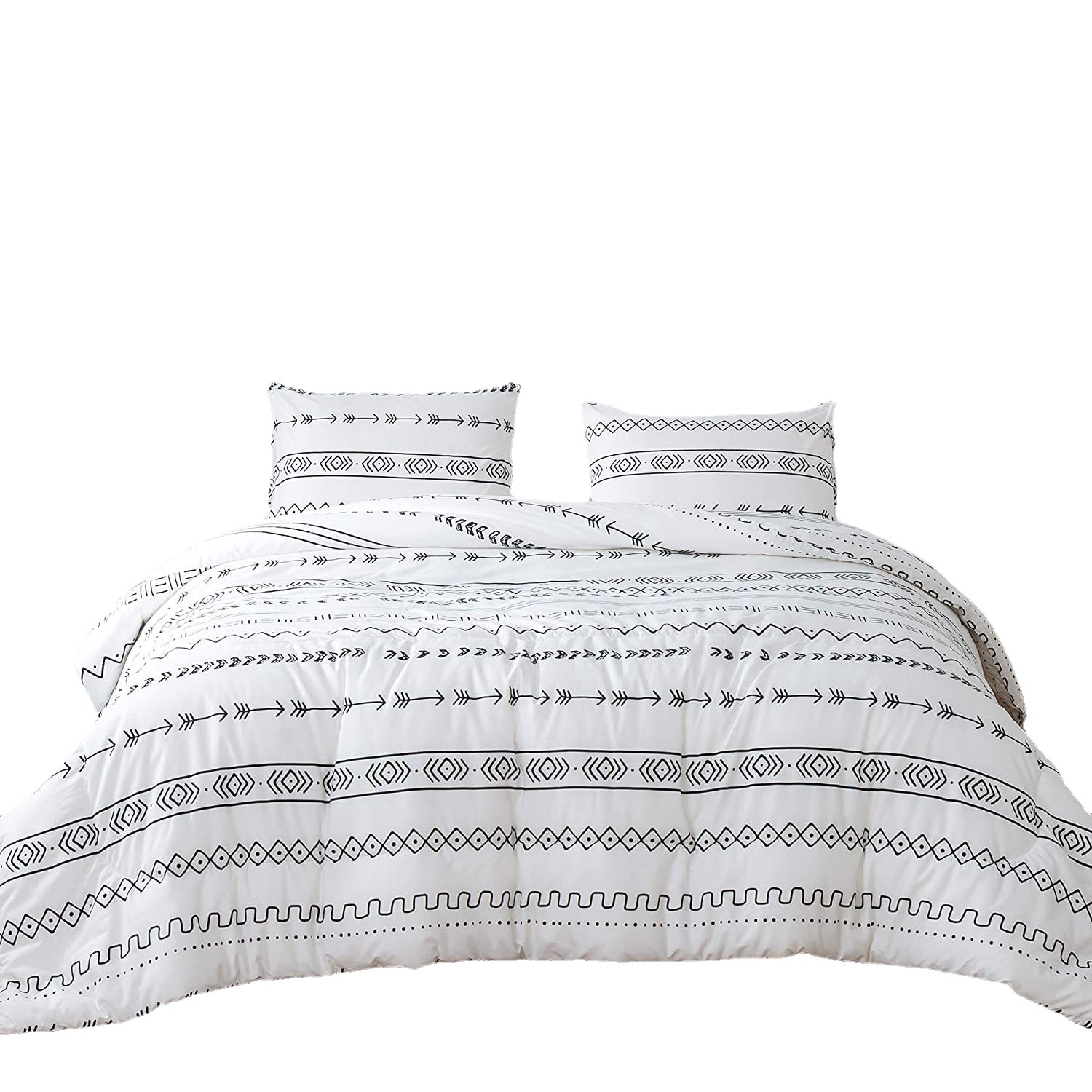 跨境亚马逊胖被套装duvet欧美床上用品被子三件套芯枕套外贸批发