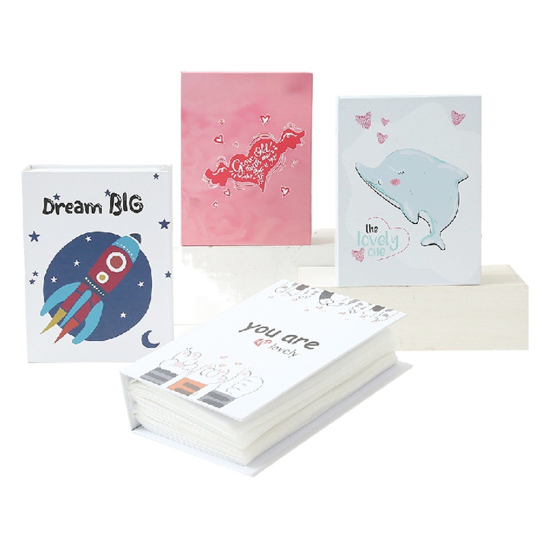 Dechuan Polaroid plástico 345678 pulgadas insertar familia de dibujos animados álbum tarjeta libro de papel transfronterizo al por mayor