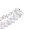 Crystal, beads, white accessory, cat's eye, wholesale