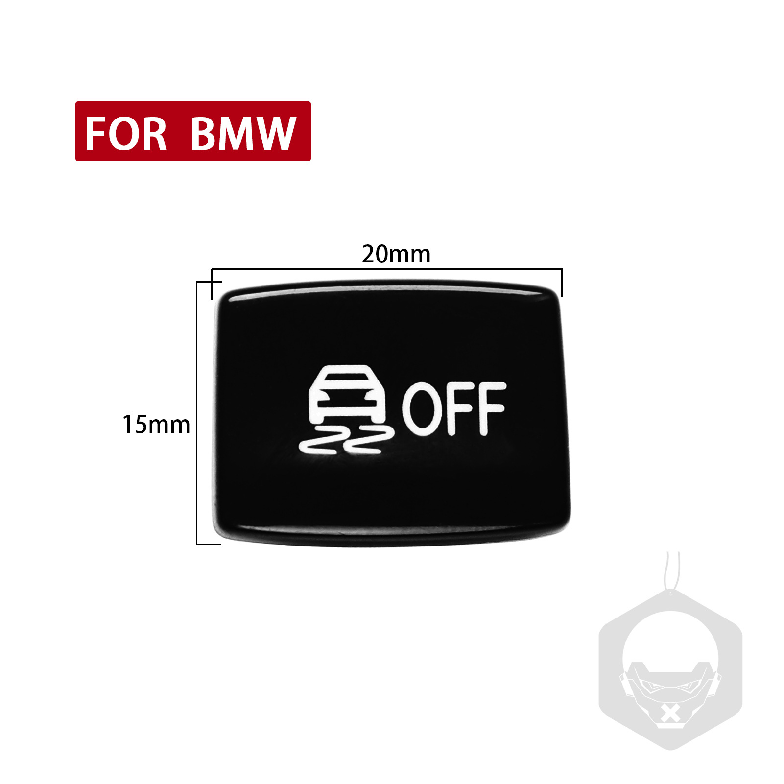 Aplicable al botón de ojo eléctrico de radar BMW Serie 3 Serie 1 Serie 2 Serie 4 botón de modo deportivo control central ESP interruptor antideslizante
