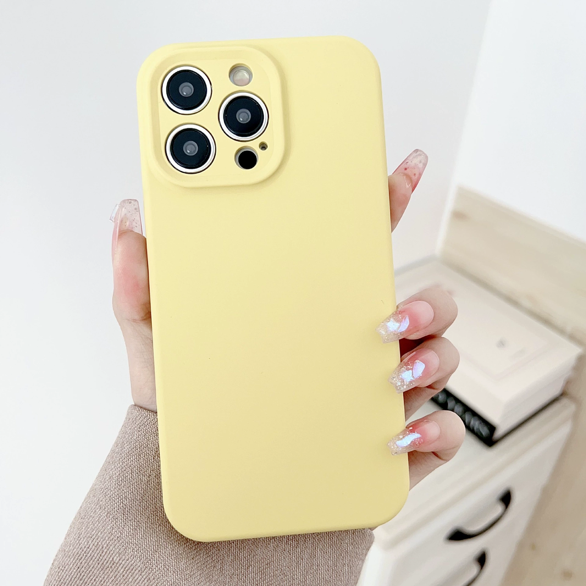 Apple, силиконовый совместимый чехол для телефона, защитный чехол pro, защита от падения