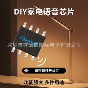 Xiangyunchang Smart Home Voice Control Recognition Voice Chip Night Light Yangtze Fan Light Offline Digital Components