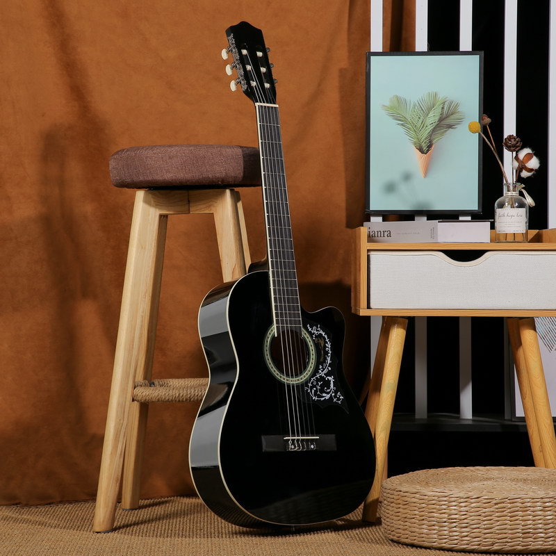 Guitarra clásica de 39 pulgadas Guitarra clásica al por mayor Introducción Guitarra de madera Cuerdas de nylon Clásico image 14