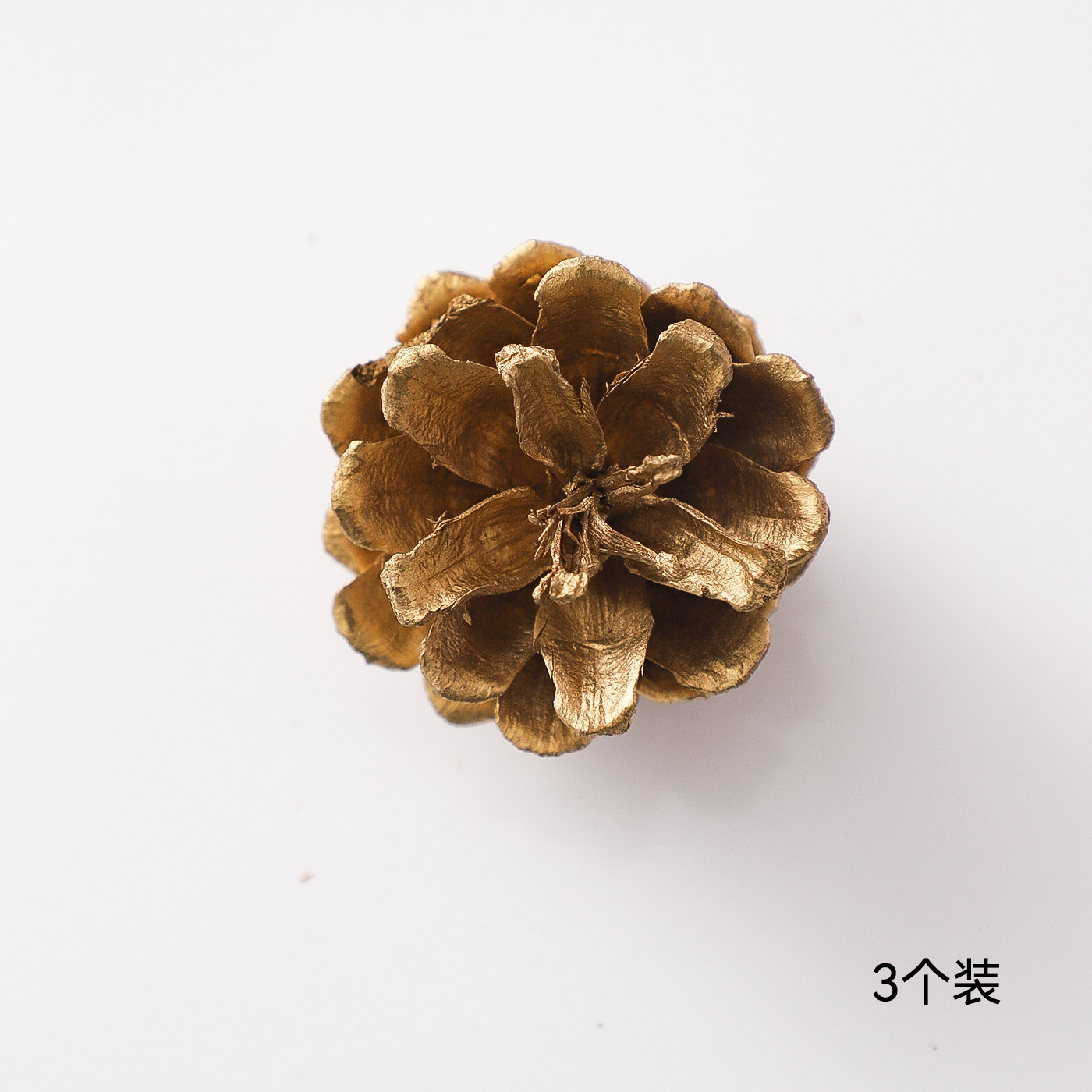 Sitio de Navidad de pinos de siete colores decoración paquete creativo de manzana material de decoración accesorios adornos embalaje de flores