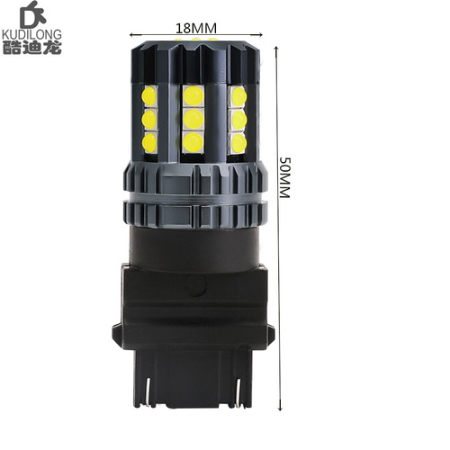 Cross-border exclusive new bright decoding car LED backup light T20 3157 7443 3030 24SMD