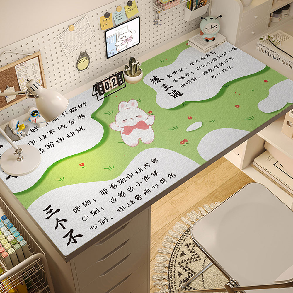 almohadilla de escritorio para proteger los ojos para estudiantes de primaria mesa de estudio infantil almohadilla de protección de escritorio especial friable tela de escritorio de computadora