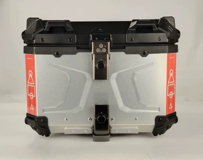 Factory Direct Sales of Motorcycle: Motorcycle trunk - black-silver-22l