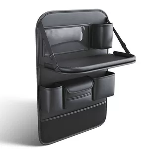 Car Seat Back Organizer, Seat Back Storage Bag, Folding Table, Car Small Table Board, Rear Seat In-Car