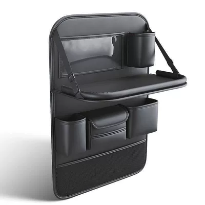 Car Seat Back Organizer, Seat Back Storage Bag, Folding Table, Car Small Table Board, Rear Seat In-Car