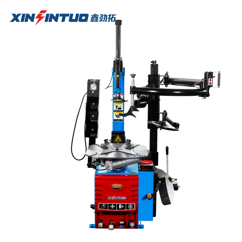 Jintuo máquina de desmontaje de neumáticos cambiador de neumáticos manual semiautomático completo cargador de neumáticos de vacío equipo de la máquina de desmontaje