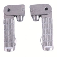 电动车脚蹬脚踏小龟踩脚爱玛台铃雅迪小龟王搁脚折叠铝合金后脚踏