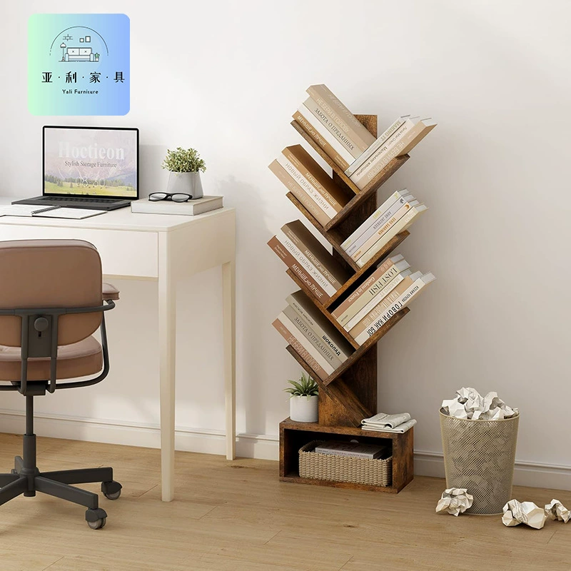 Лучшая книжная полка Amazon, панель для хранения, стеллаж в форме дерева, стеллаж для хранения мелких предметов, небольшой книжный шкаф, креативная книжная полка