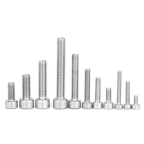 Cylindrical head hexagon socket screws 304 stainless steel DIN912 cup head hexagon socket machine screws M1.6M2M3-M12