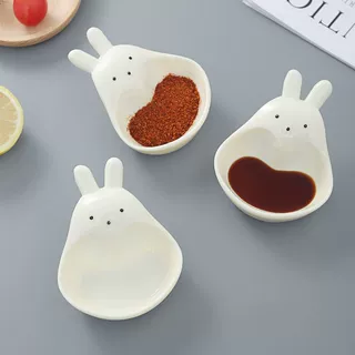创意卡通蘸料碟ins家用调味碟醋碟番茄酱小吃碟油醋汁碟