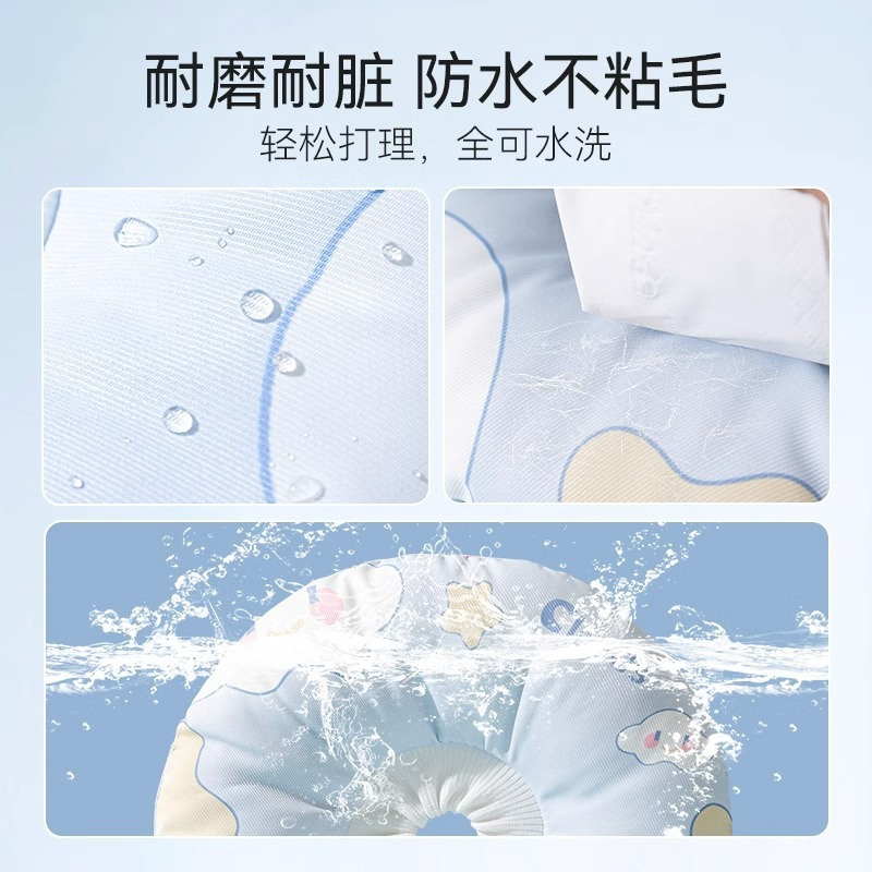 Gato Elizabeth anillo collar mascota perro esterilización suave anillo anti-lamer anti-mordida antiadherente pelo especial para la cabeza después de la operación