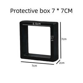 盒子PE悬浮包装盒封套 PVC 纸质薄膜盒外壳珠宝首饰手链收纳