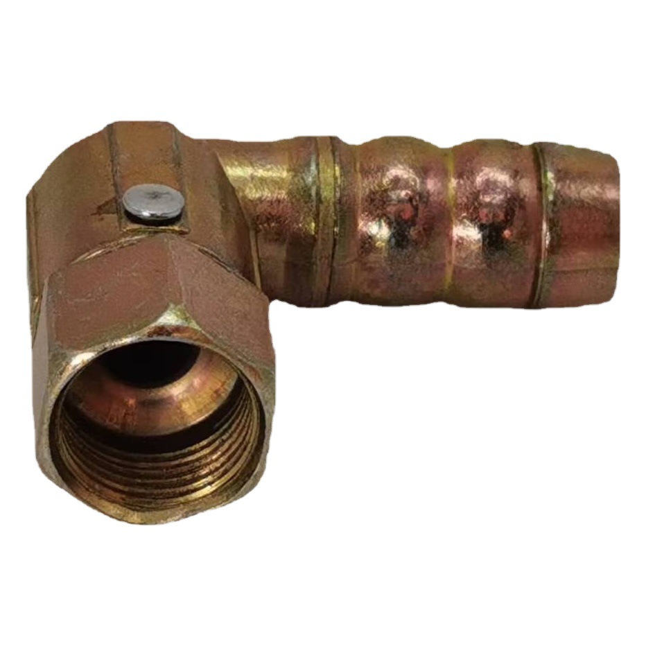 Stove universal joint 4 points inner wire intake elbow screw turn socket gas stove accessories gas stove air nozzle