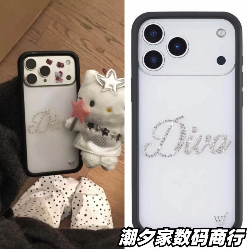 WF Shining Goddess Diva phone case, a high-end, minimalist, and elegant design, available for wholesale, suitable for iPhone 18/17 Pro Max WF Shining Goddess Diva phone case, a high-end, minimalist, and elegant design, available for wholesale, suitable for iPhone 18/17 Pro Max