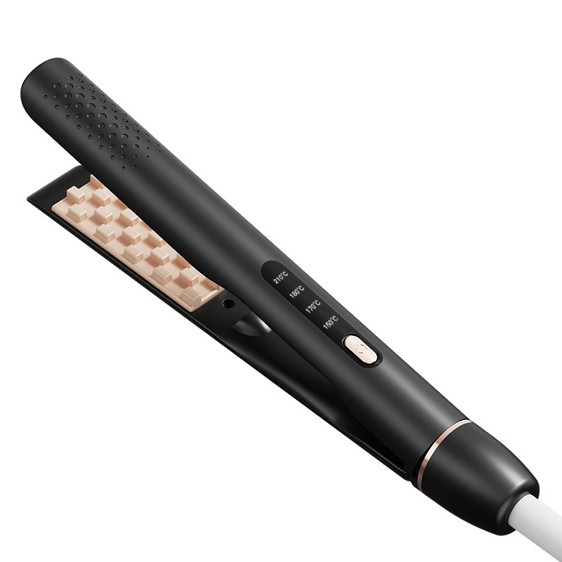 国境を越えた新型携帯クリップのストレートヘア巻き器両用家庭用ストレートヘアのトウモロコシはカール棒を挟んで髪を傷つけない|undefined