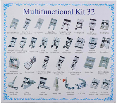 家用缝纫机压脚多功能缝纫配件32种压脚套装组合|ms