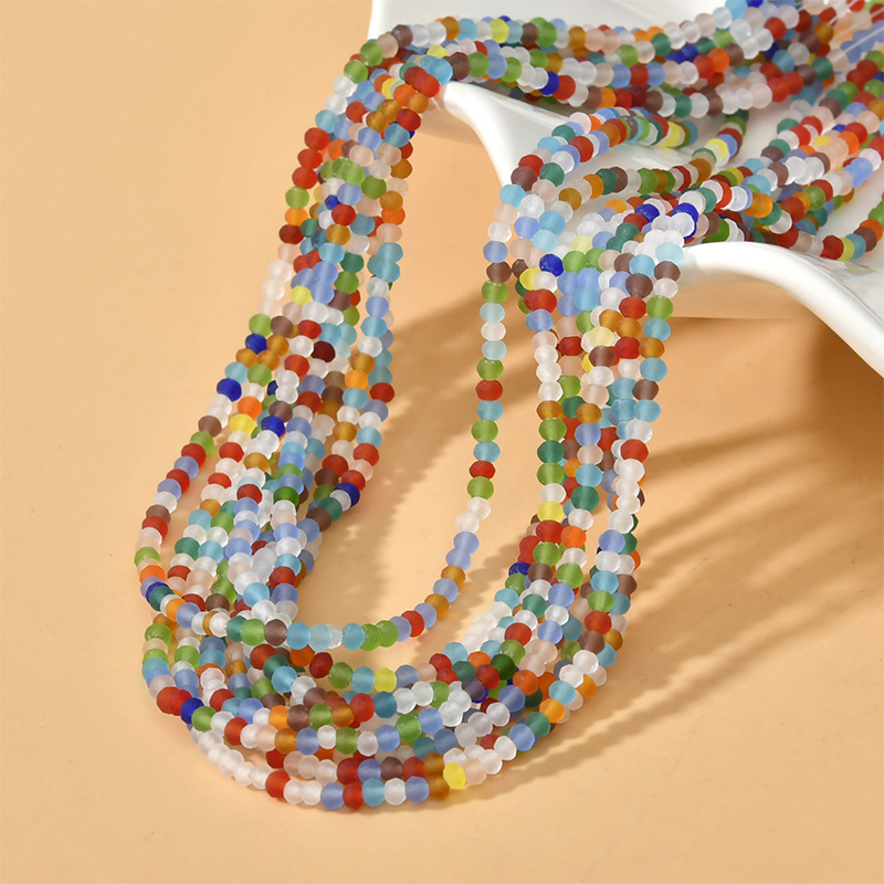 40g Weight Beads Jewelry Making Type Diameter 3mm Jewelry Making Size DIY Jewelry Accessories Classification 0.7mm Hole Size 165 Pieces Per Piece Quantity Artificial Crystal Material Solid Color Pattern Plating Design Simple Style Style 165 Pieces Per Piece Diameter 3mm 0.7mm Artificial Crystal Solid Color DIY Jewelry Accessories Beads 5