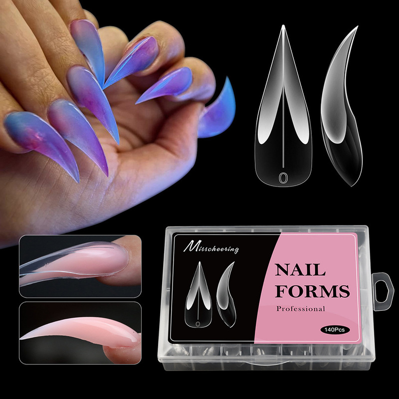Cross-Border Manicure Crystal Extension Nail Mold Dragon Claw Nail Piece Full Coverage with Scale Phototherapy Extension Crystal Nail Paper-Free Tray Cross-Border Manicure Crystal Extension Nail Mold Dragon Claw Nail Piece Full Coverage with Scale Phototherapy Extension Crystal Nail Paper-Free Tray
