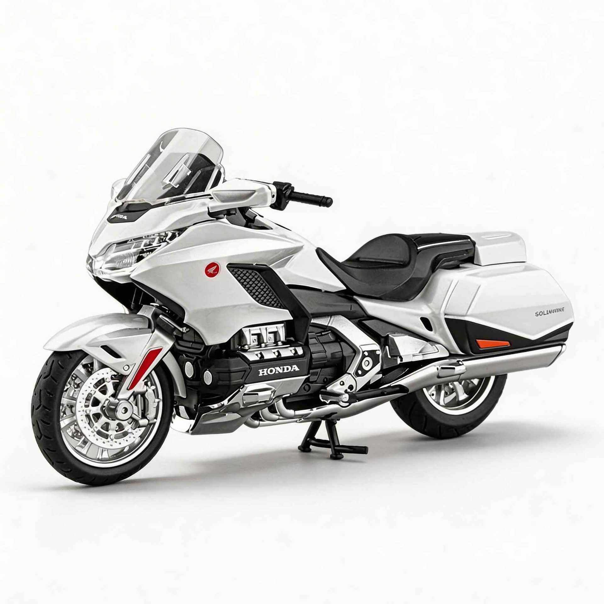 Modelo de Motocicleta GL1800 1:12 de Aleación con Amortiguación image 5