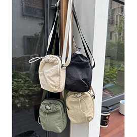 手机包轻量化超薄防水帆布小包包男女日系斜挎包新款百搭散步A23