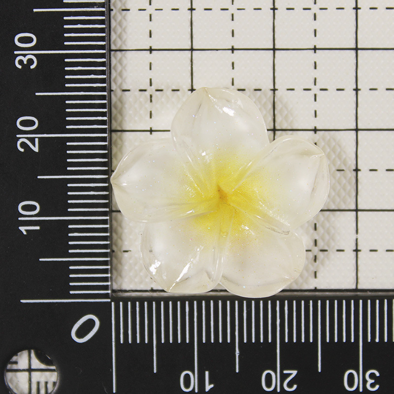 Hielo y destello fino, accesorios de resina de flores de cinco pétalos, fundas para teléfonos móviles, horquillas, accesorios de joyería, pegatinas de refrigerador, ropa, materiales de hebilla de zapatos