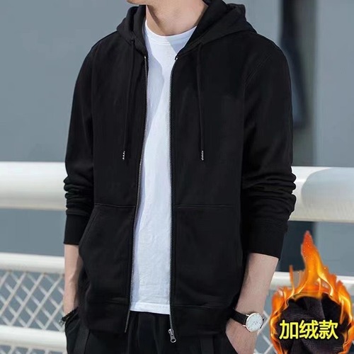 Factory Batch Zipper New Hooded Sweatshirt Trendy Unisex iNStyle Simple Casual Youth Popular Autumn Clothing