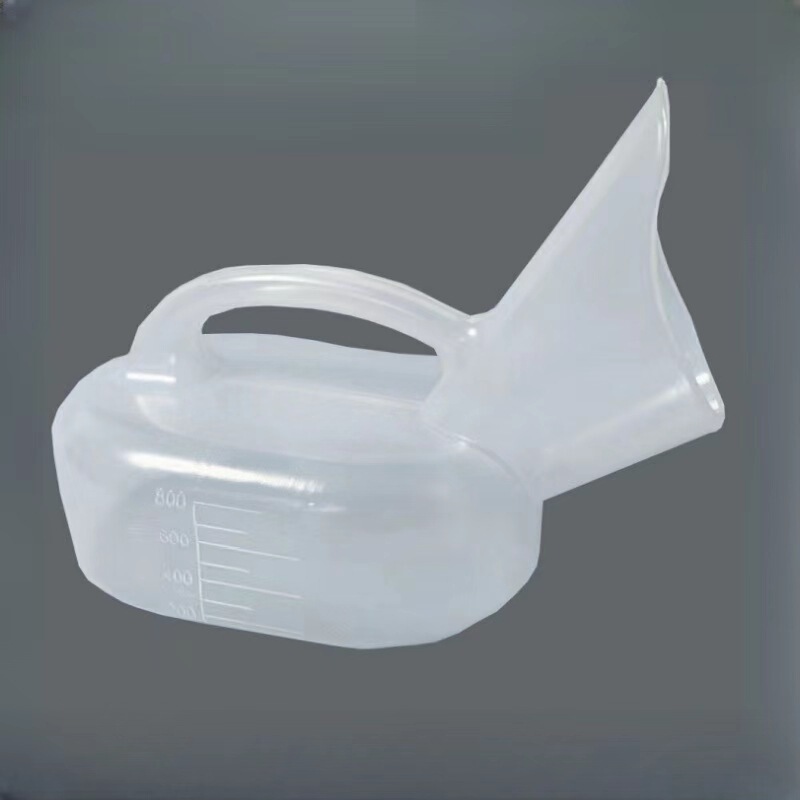高齢者寝たきり用の大容量専用男性用小便器、蓋付きプラスチック小便器、蓋付き男女兼用小便器|undefined