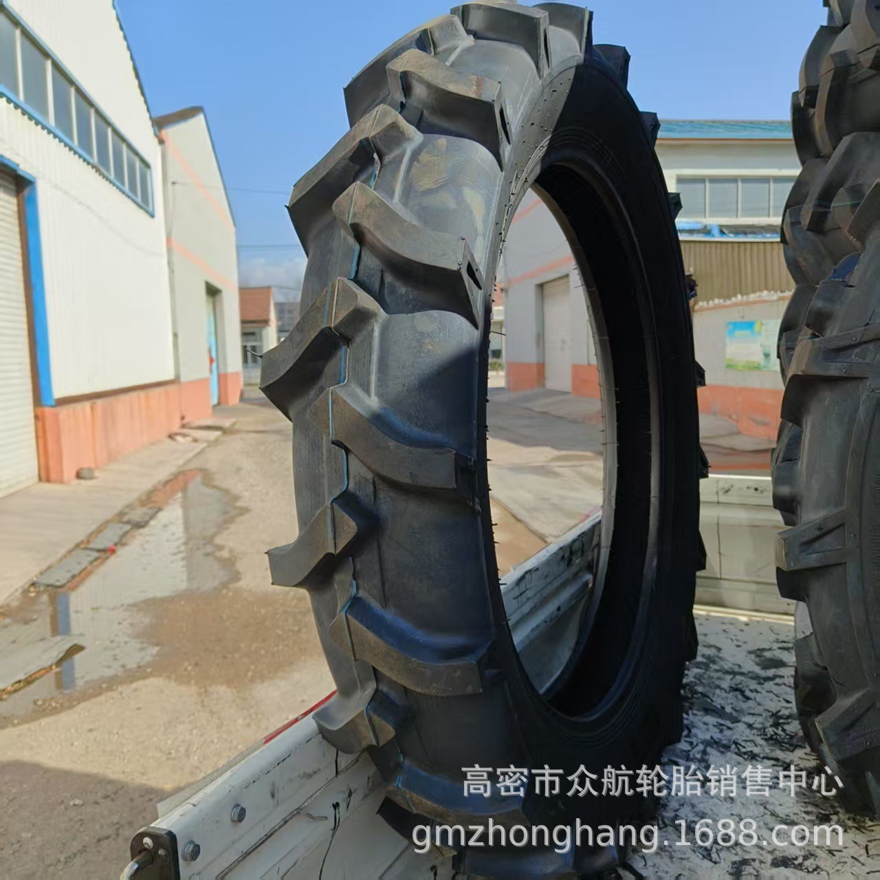 中耕机采棉机轮胎9.5-32 230/95-32农机具拖拉机轮胎R-1花纹人字