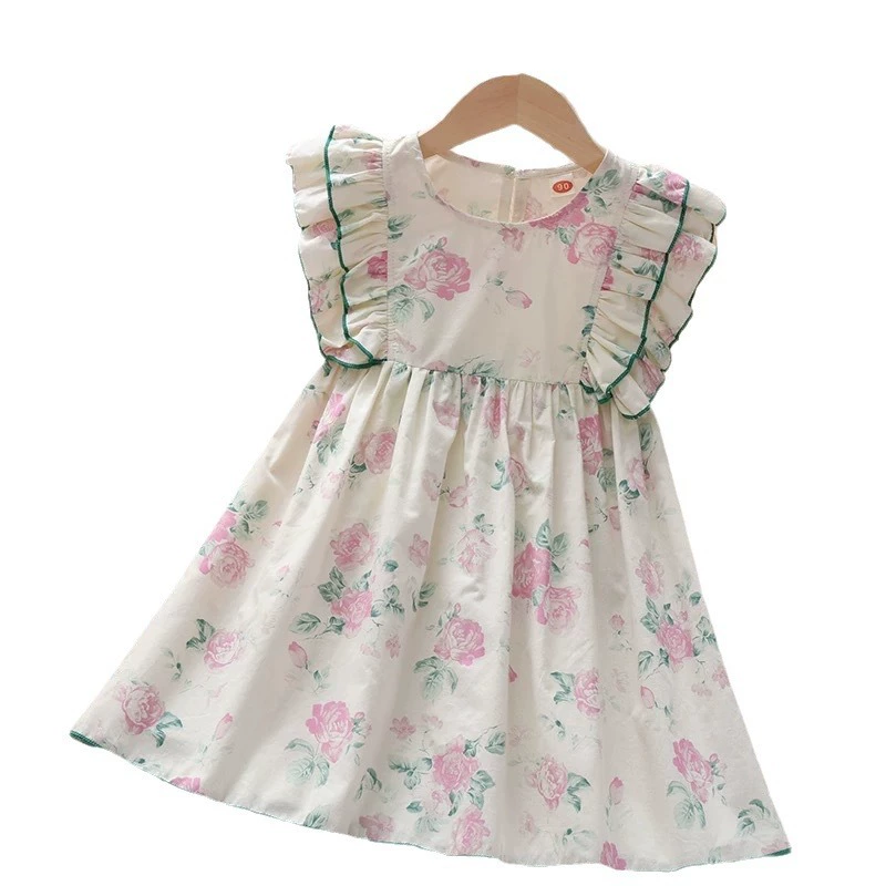 Summer dress, small princess costume, thin summer clothing, Korean style
