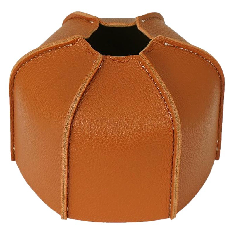 Открытый Кемпинг плоский Бензобак кожаный чехол Ретро Кемпинг Паровая лампа топливный бак Бензобак защитный чехол альпийская плита PU чехол