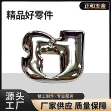 工厂批发箱包拧转锁扣电镀合金包包按压锁扣DIY女包皮具五金配件