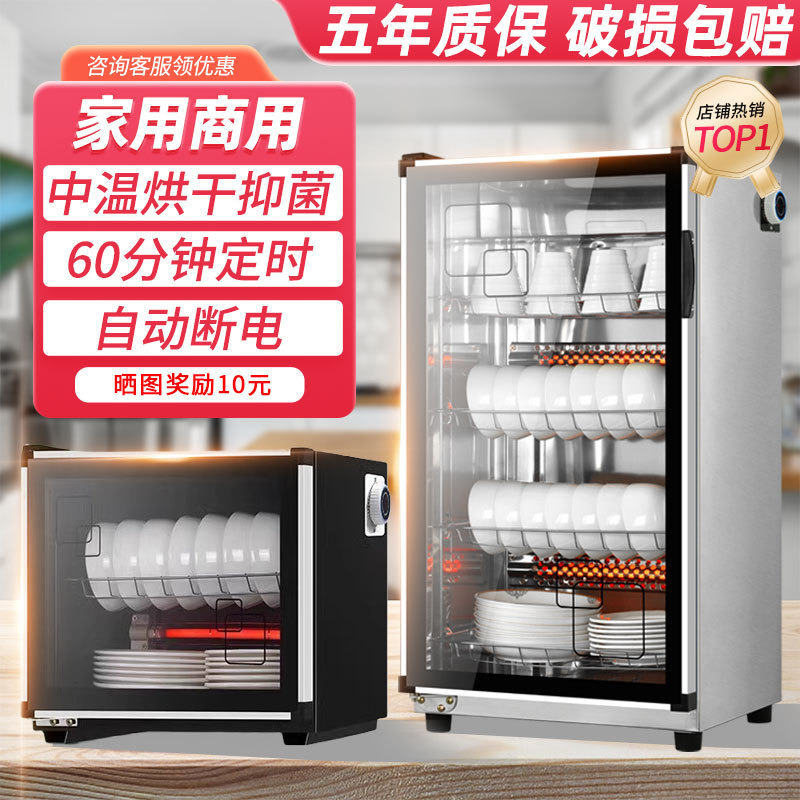 2025 New Disinfection Bowl Counter-Type Disinfection Cabinet Household Small Mini Tableware Vertical Commercial Kitchen Embedded