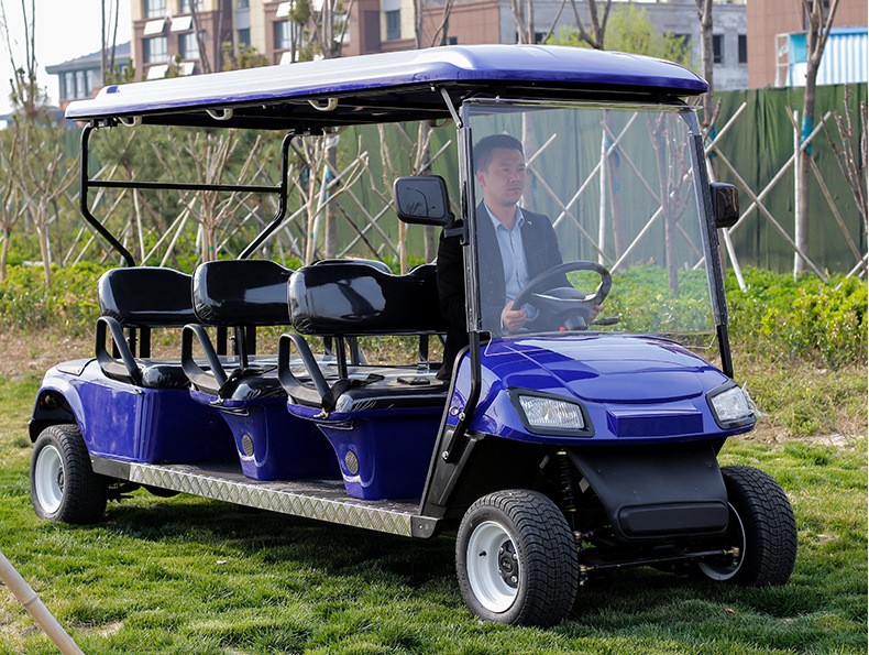 Golf Cart, Four-Wheel Sightseeing Vehicle, Hotel and B&B Property Viewing Tour Bus, Electric Sightseeing Car, Patrol Car