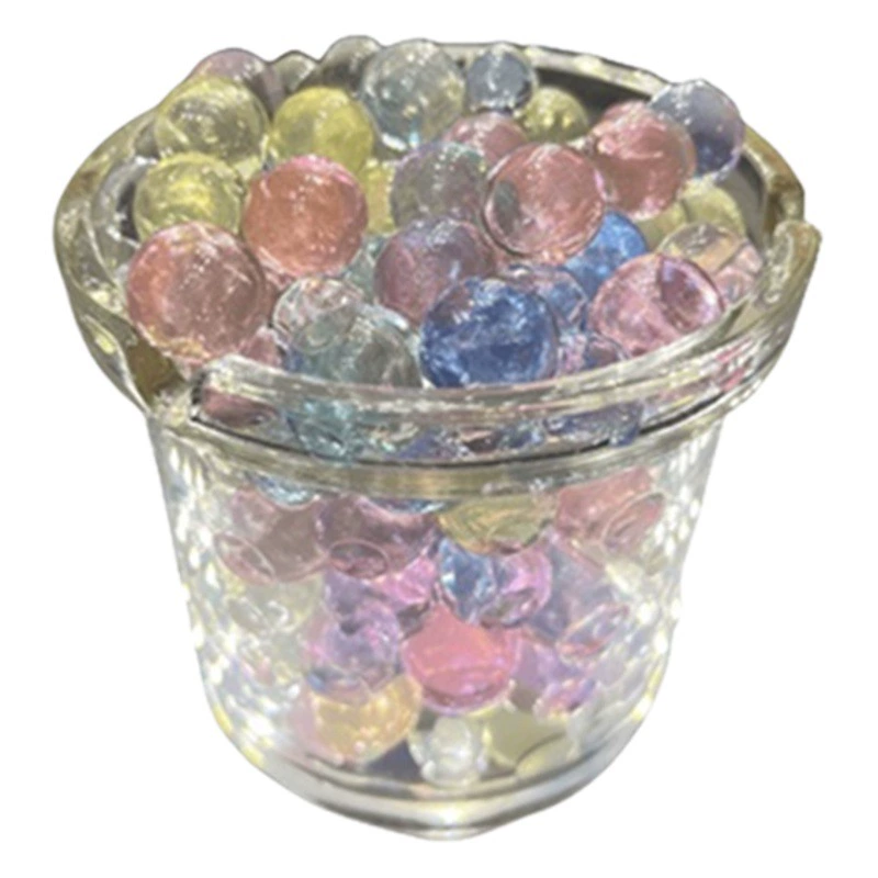 Красочные бусины губка Детские Красочные флэш-бусины Кристалл грязь океан Детские богатые бусины пузырь большие бусины Пузырьковые бусины Гидропоника