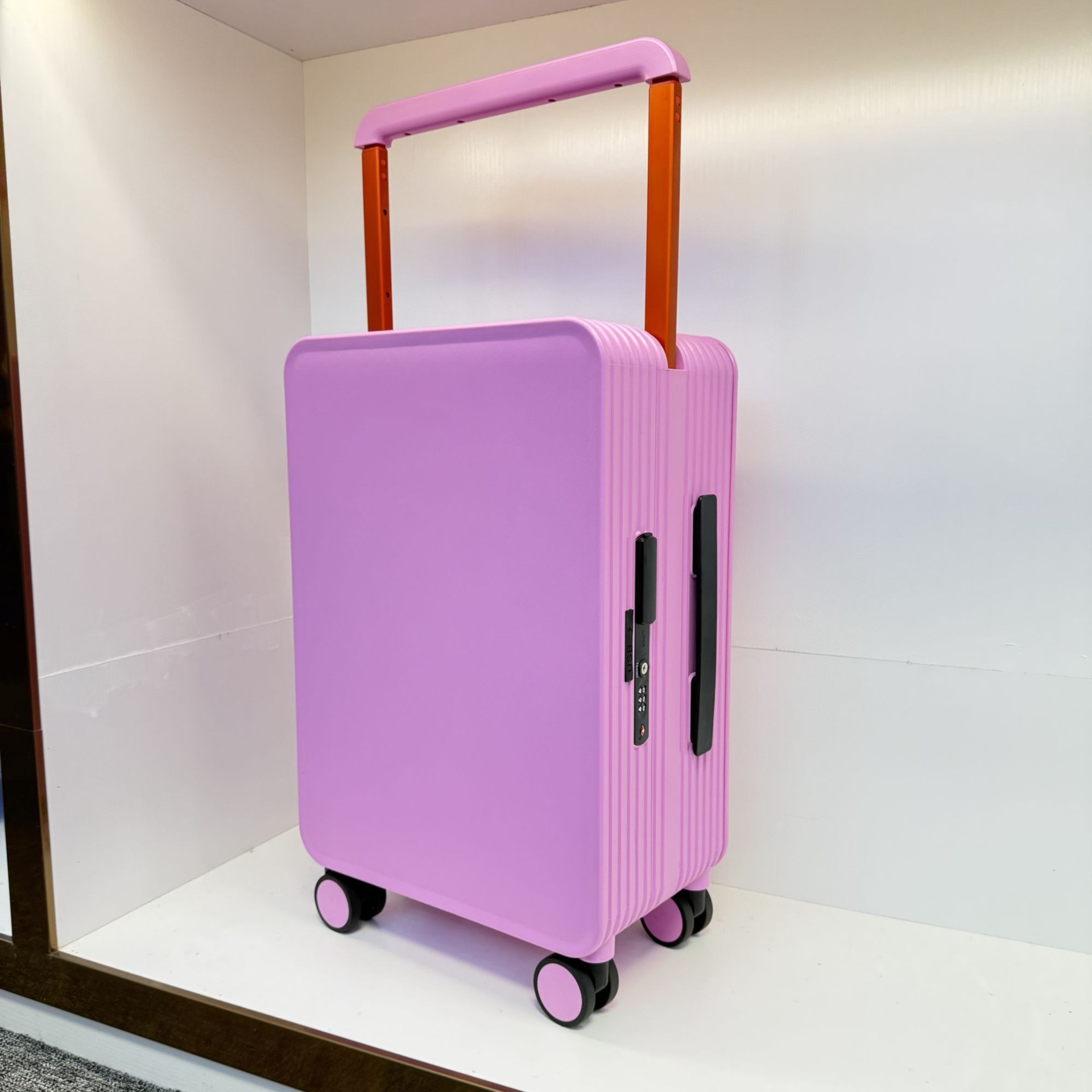 中置き幅レバースーツケース純PC静音ユニバーサルホイール20インチ旅行搭乗ケース大容量24インチ暗号ボックス