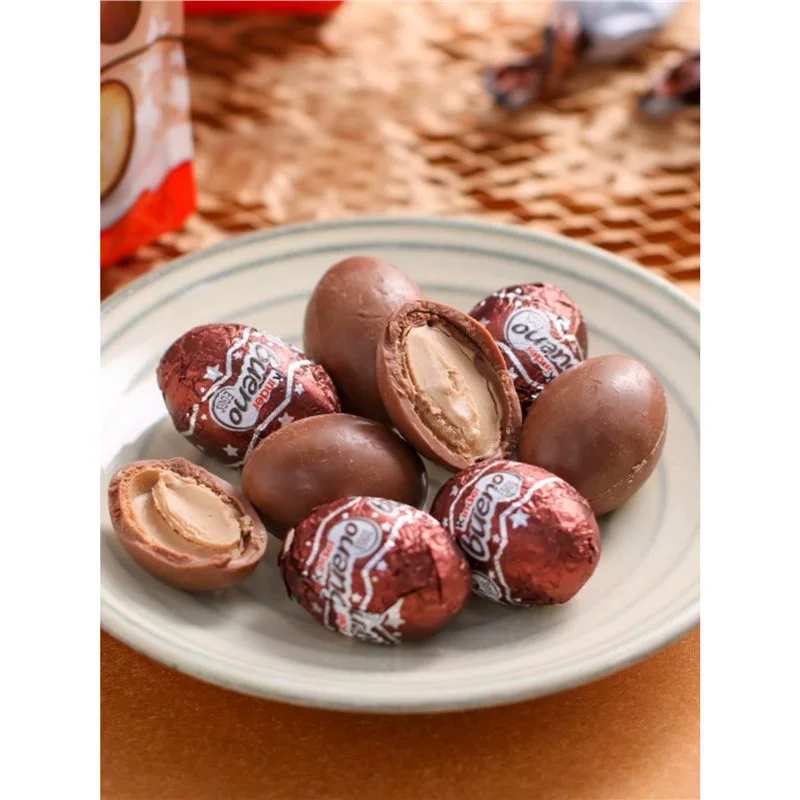 Кинда Kinder цветной орех hazelnut крем крем молочный шоколад яйцо сендвич сендвич рождественский подарок конфеты новогодние перекусы