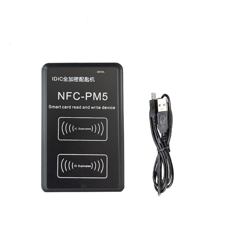 Pm5 Access Control Rfid Reader Ic/Id Dual-Use Fully Encrypted Cracking Property Elevator Replicator Nfc Copy Machine