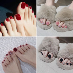 Cat Eye Toenails Fake Nails Patch Toenails Wearable Nails Finished Toenails Removable Wearable Manicure
