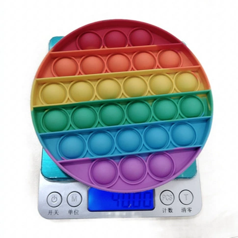 Трансграничная оптовая продажа Радужная крыса Pioneer Pioneer Silicon Jelly Puzzle Pioneer Children's Intelligent Bubble Fingertip Declaim