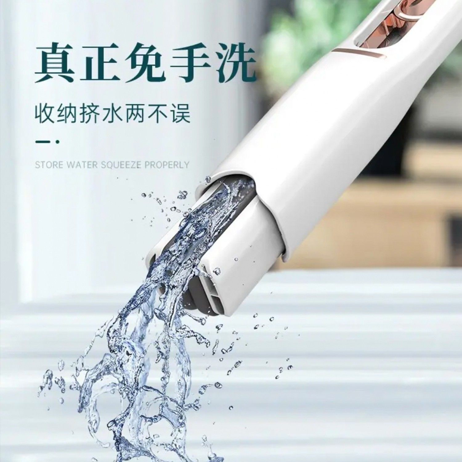 迷你小拖把桌面海绵吸水手持免手洗胶棉厨房浴室厕所家用小拖把批