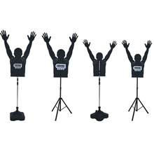 篮球训练人墙障碍物防守假人高度可调投篮干扰篮球训练辅助器材