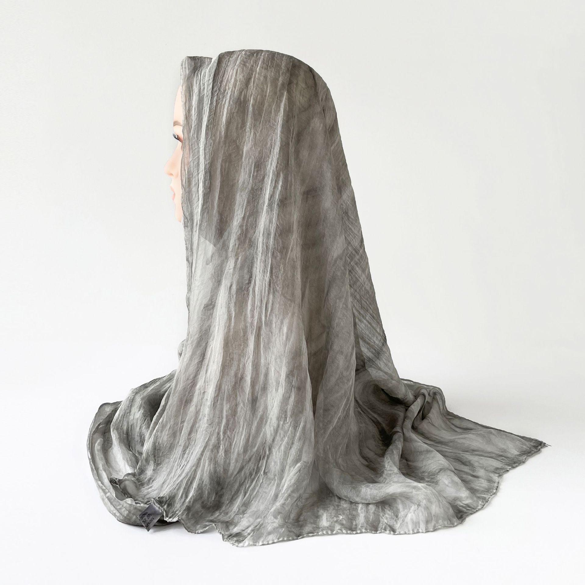 Women's Silk Scarf Lightweight Sunscreen Headscarf For Women_voghion.com