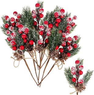 WSFSLJWDW 10PCS �}�Q�{���t�o�����ɘ�֦,ѩֲ�q�t�����{���ɹ�
