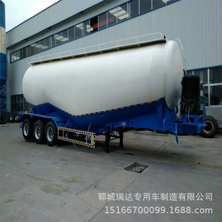 50立方粉粒物料运输半挂车价格多少钱_罐车厂家诚信经营