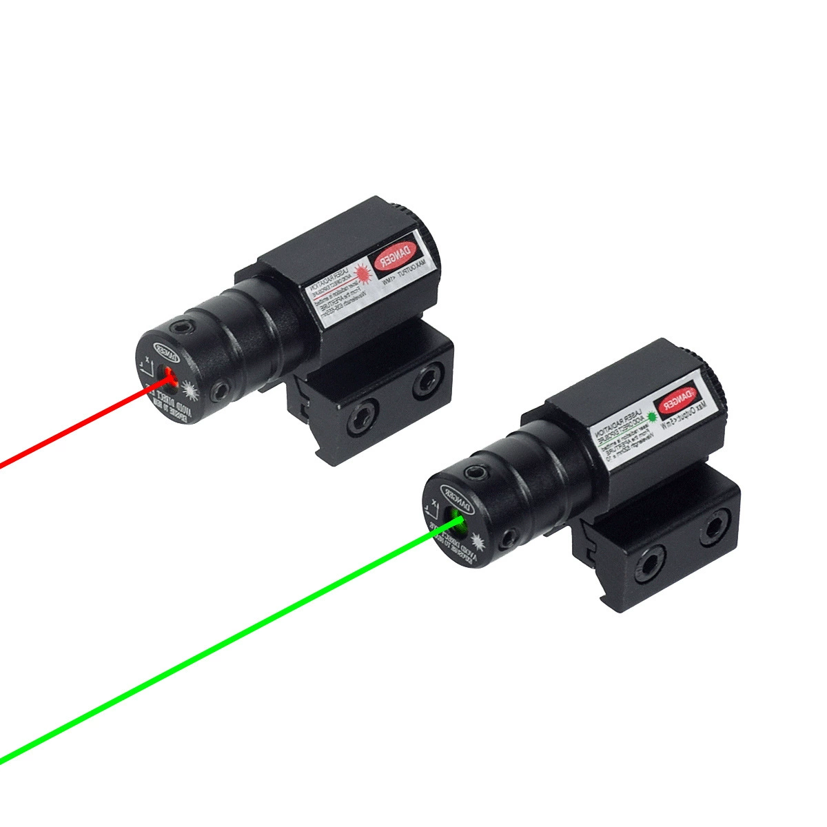 Лазерный прицел 11MM20MM универсальный металлический мини-аккумуляторная версия красная точка подвесной красный лазер зеленый лазер