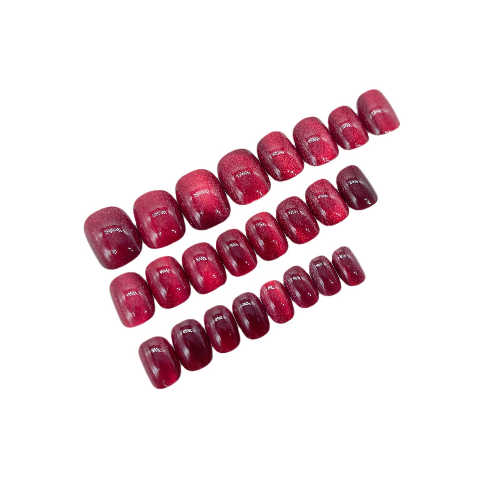 Use manicura nuevas cerezas Opal elegante todo partido No lastimó las uñas No lastimó las manos